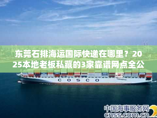 东莞石排海运国际快递在哪里？2025本地老板私藏的3家靠谱网点全公开