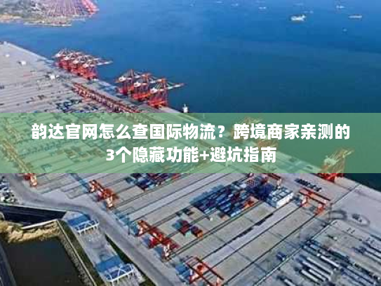 韵达官网怎么查国际物流？跨境商家亲测的3个隐藏功能+避坑指南