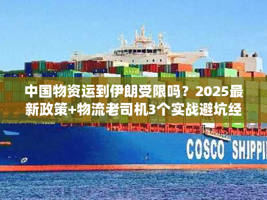 中国物资运到伊朗受限吗？2025最新政策+物流老司机3个实战避坑经验