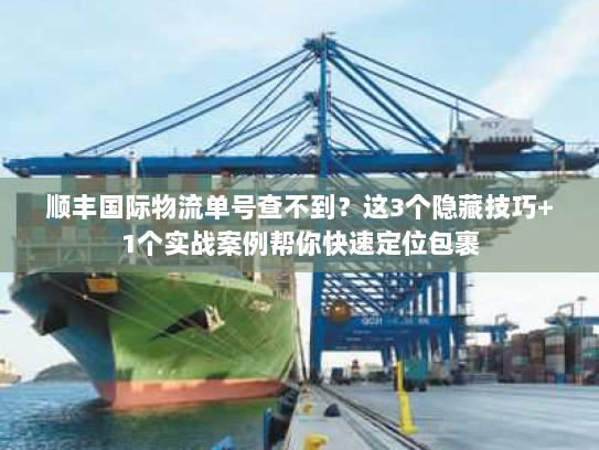 顺丰国际物流单号查不到?这3个隐藏技巧+1个实战案例帮你快速定位包裹 顺丰国际物流单号查不到?这3个隐藏技巧+1个实战案例帮你快速定位包裹