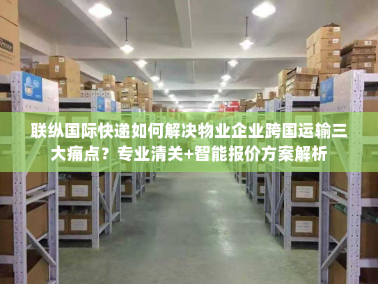联纵国际快递如何解决物业企业跨国运输三大痛点？专业清关+智能报价方案解析