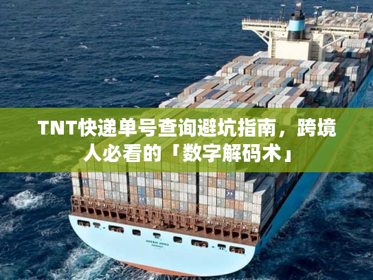 TNT快递单号查询避坑指南，跨境人必看的「数字解码术」