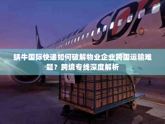 蜗牛国际快递如何破解物业企业跨国运输难题?跨境专线深度解析 蜗牛国际快递如何破解物业企业跨国运输难题?跨境专线深度解析