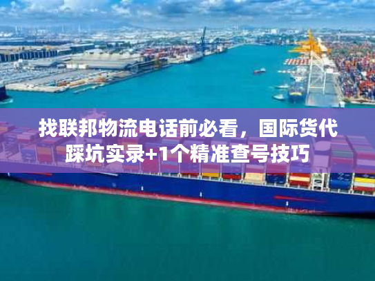 找联邦物流电话前必看，国际货代踩坑实录+1个精准查号技巧