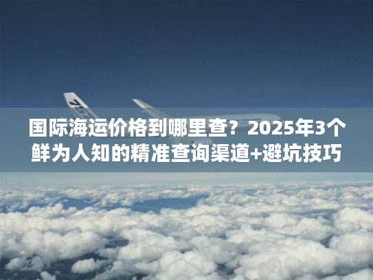 国际海运价格到哪里查？2025年3个鲜为人知的精准查询渠道+避坑技巧