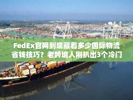 FedEx官网到底藏着多少国际物流省钱技巧？老跨境人刚扒出3个冷门玩法