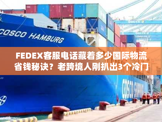 FEDEX客服电话藏着多少国际物流省钱秘诀？老跨境人刚扒出3个冷门用法