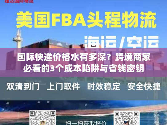 国际快递价格水有多深？跨境商家必看的3个成本陷阱与省钱密钥