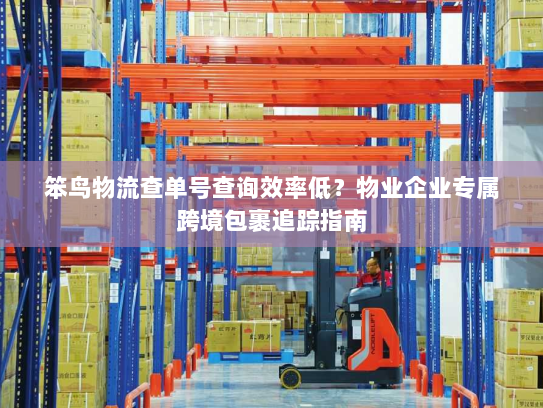 笨鸟物流查单号查询效率低?物业企业专属跨境包裹追踪指南 笨鸟物流查单号查询效率低?物业企业专属跨境包裹追踪指南