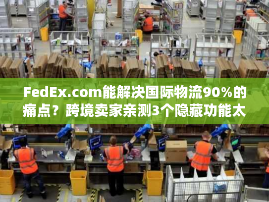 FedEx.com能解决国际物流90%的痛点?跨境卖家亲测3个隐藏功能太香了 FedEx.com能解决国际物流90%的痛点?跨境卖家亲测3个隐藏功能太香了