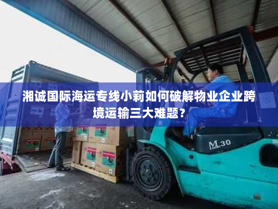 湘诚国际海运专线小莉如何破解物业企业跨境运输三大难题？