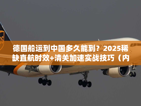 德国船运到中国多久能到？2025稀缺直航时效+清关加速实战技巧（内附案例）