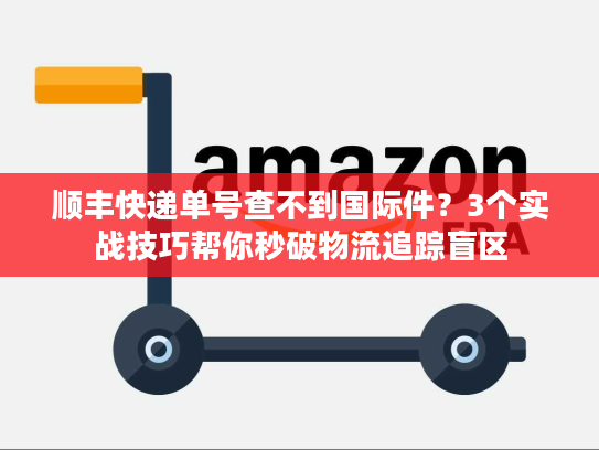 顺丰快递单号查不到国际件？3个实战技巧帮你秒破物流追踪盲区