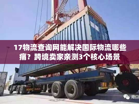 17物流查询网能解决国际物流哪些痛？跨境卖家亲测3个核心场景