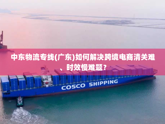 中东物流专线(广东)如何解决跨境电商清关难、时效慢难题？
