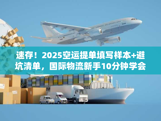 速存！2025空运提单填写样本+避坑清单，国际物流新手10分钟学会