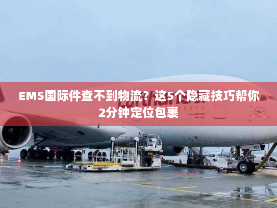 EMS国际件查不到物流？这5个隐藏技巧帮你2分钟定位包裹