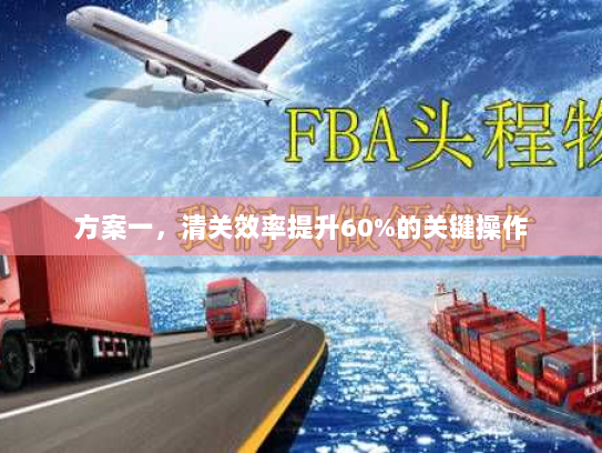 方案一,清关效率提升60%的关键操作 方案一,清关效率提升60%的关键操作