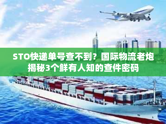 STO快递单号查不到？国际物流老炮揭秘3个鲜有人知的查件密码