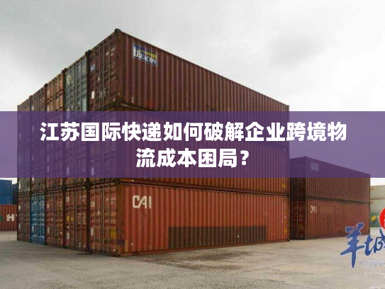 江苏国际快递如何破解企业跨境物流成本困局？