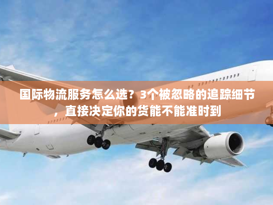 国际物流服务怎么选？3个被忽略的追踪细节，直接决定你的货能不能准时到