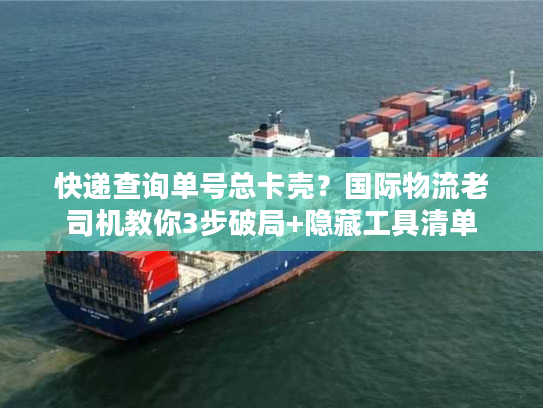 快递查询单号总卡壳？国际物流老司机教你3步破局+隐藏工具清单