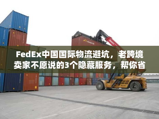 FedEx中国国际物流避坑，老跨境卖家不愿说的3个隐藏服务，帮你省成本、抢订单