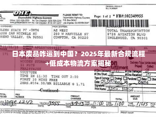 日本废品咋运到中国？2025年最新合规流程+低成本物流方案揭秘