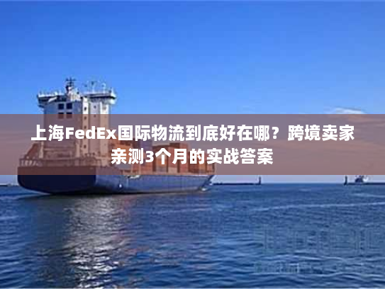 上海FedEx国际物流到底好在哪？跨境卖家亲测3个月的实战答案