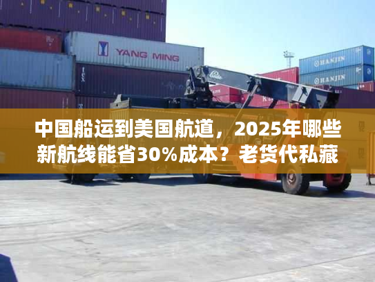 中国船运到美国航道,2025年哪些新航线能省30%成本?老货代私藏攻略 中国船运到美国航道,2025年哪些新航线能省30%成本?老货代私藏攻略