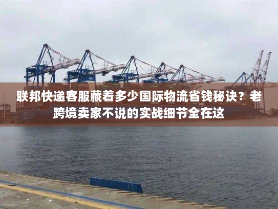 联邦快递客服藏着多少国际物流省钱秘诀？老跨境卖家不说的实战细节全在这