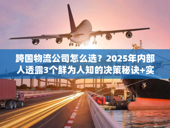 跨国物流公司怎么选？2025年内部人透露3个鲜为人知的决策秘诀+实战案例