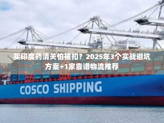 买印度药清关怕被扣？2025年3个实战避坑方案+1家靠谱物流推荐