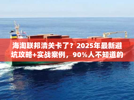 海淘联邦清关卡了？2025年最新避坑攻略+实战案例，90%人不知道的快速放行技巧