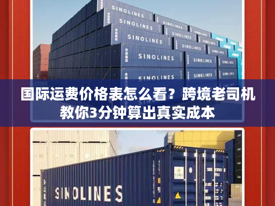 国际运费价格表怎么看？跨境老司机教你3分钟算出真实成本