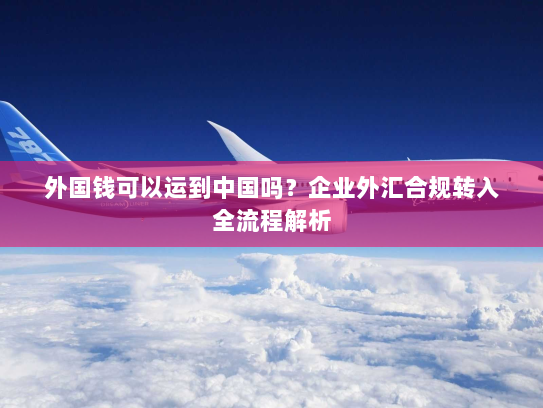 外国钱可以运到中国吗？企业外汇合规转入全流程解析