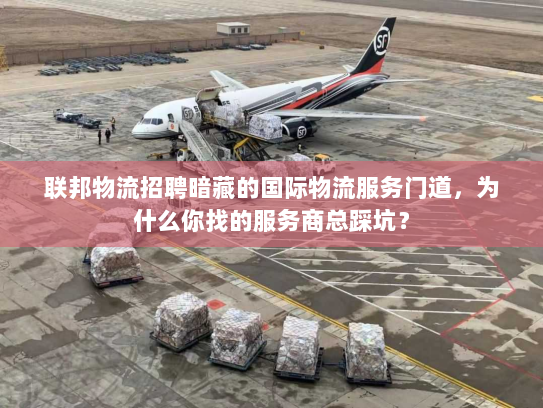 联邦物流招聘暗藏的国际物流服务门道，为什么你找的服务商总踩坑？