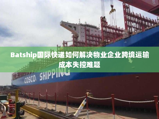 Batship国际快递如何解决物业企业跨境运输成本失控难题 Batship国际快递如何解决物业企业跨境运输成本失控难题