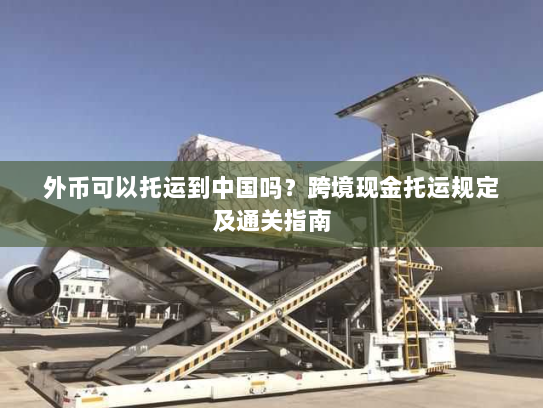 外币可以托运到中国吗？跨境现金托运规定及通关指南