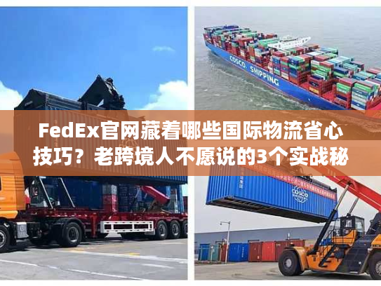 FedEx官网藏着哪些国际物流省心技巧？老跨境人不愿说的3个实战秘诀