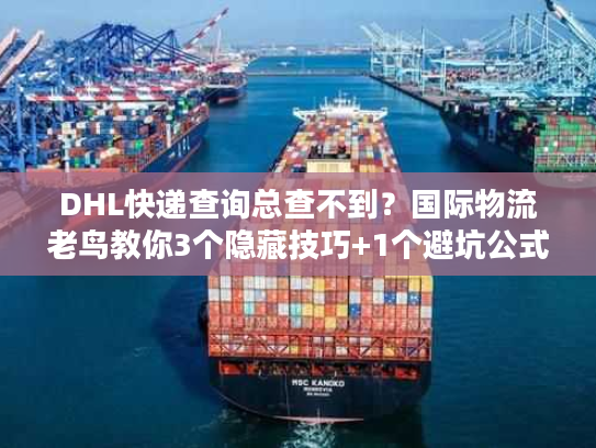 DHL快递查询总查不到?国际物流老鸟教你3个隐藏技巧+1个避坑公式 DHL快递查询总查不到?国际物流老鸟教你3个隐藏技巧+1个避坑公式