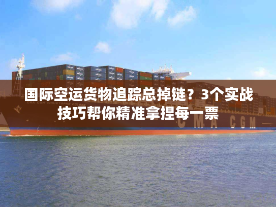 国际空运货物追踪总掉链?3个实战技巧帮你精准拿捏每一票 国际空运货物追踪总掉链?3个实战技巧帮你精准拿捏每一票