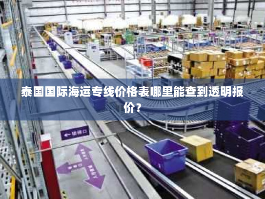 泰国国际海运专线价格表哪里能查到透明报价？