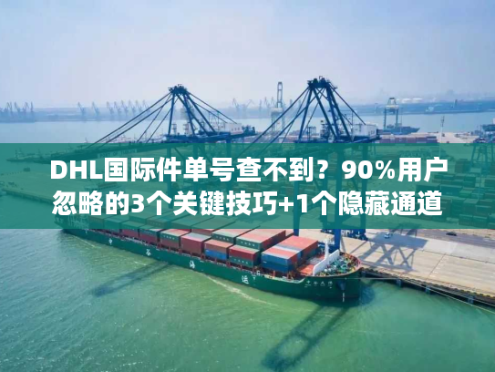 DHL国际件单号查不到?90%用户忽略的3个关键技巧+1个隐藏通道 DHL国际件单号查不到?90%用户忽略的3个关键技巧+1个隐藏通道