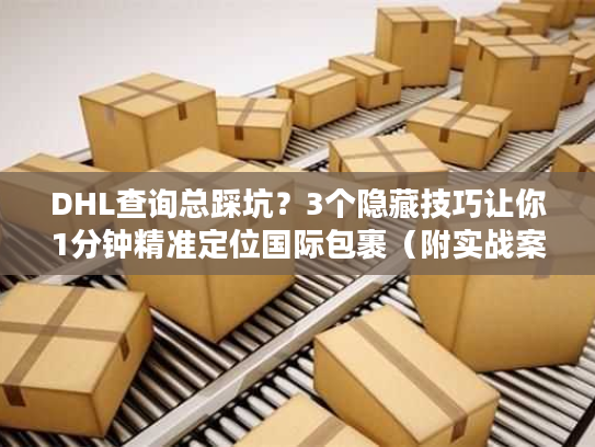 DHL查询总踩坑？3个隐藏技巧让你1分钟精准定位国际包裹（附实战案例）