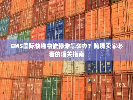 EMS国际快递物流停滞怎么办?跨境卖家必看的通关指南 EMS国际快递物流停滞怎么办?跨境卖家必看的通关指南