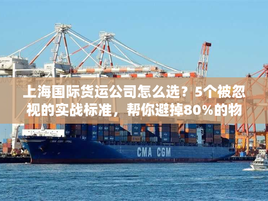 上海国际货运公司怎么选？5个被忽视的实战标准，帮你避掉80%的物流坑