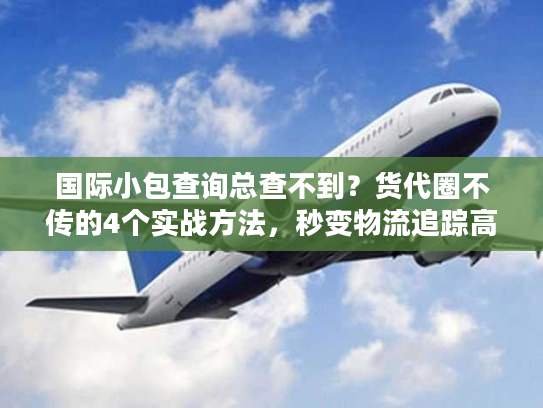 国际小包查询总查不到？货代圈不传的4个实战方法，秒变物流追踪高手
