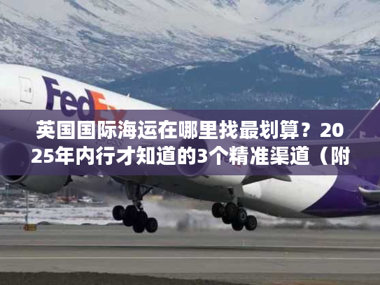 英国国际海运在哪里找最划算？2025年内行才知道的3个精准渠道（附成本对比）