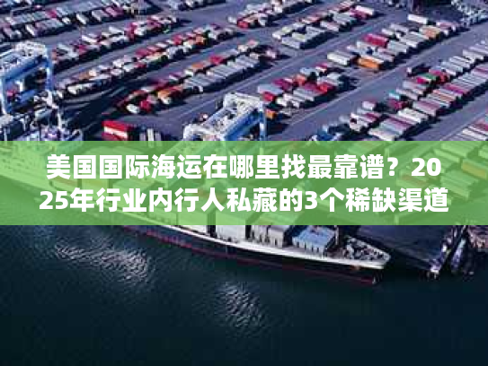 美国国际海运在哪里找最靠谱？2025年行业内行人私藏的3个稀缺渠道